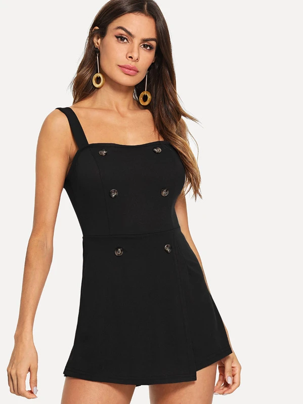 double breasted playsuit