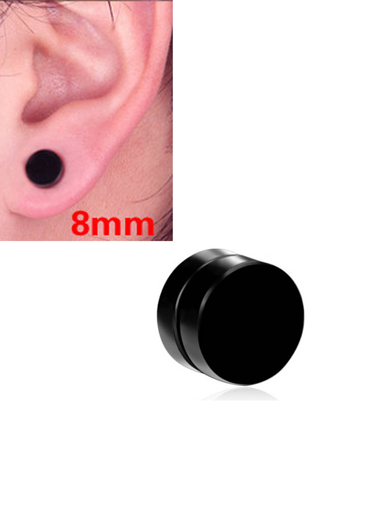Pendientes de tachuela de imán de hombres 1 pieza | Mode de Mujer | SHEIN  España
