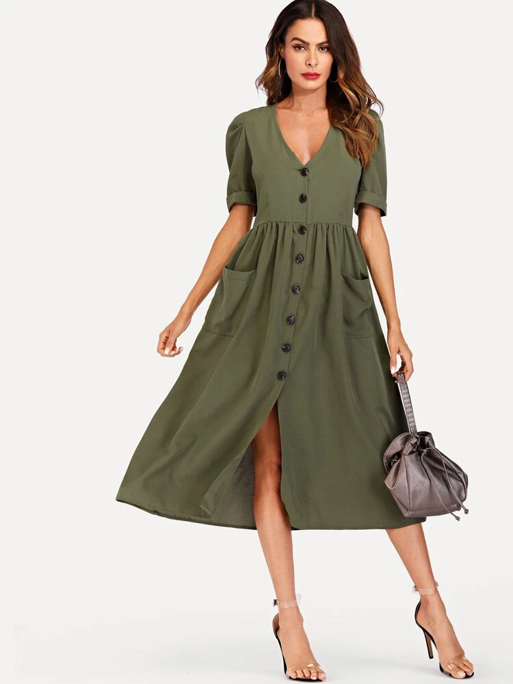 midi dress shein