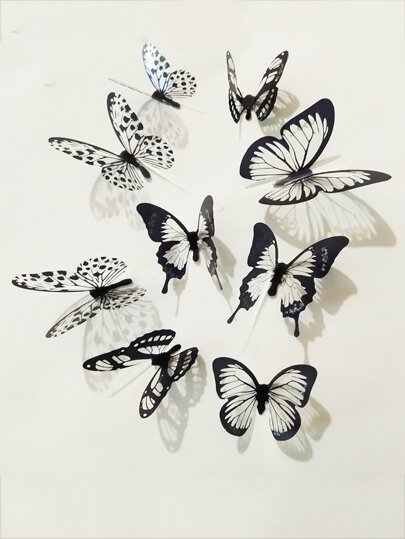 3D Butterfly Wall Sticker 18pcs