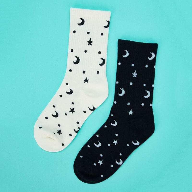 

Cartoon Ankle Sock 2pairs, Multicolor