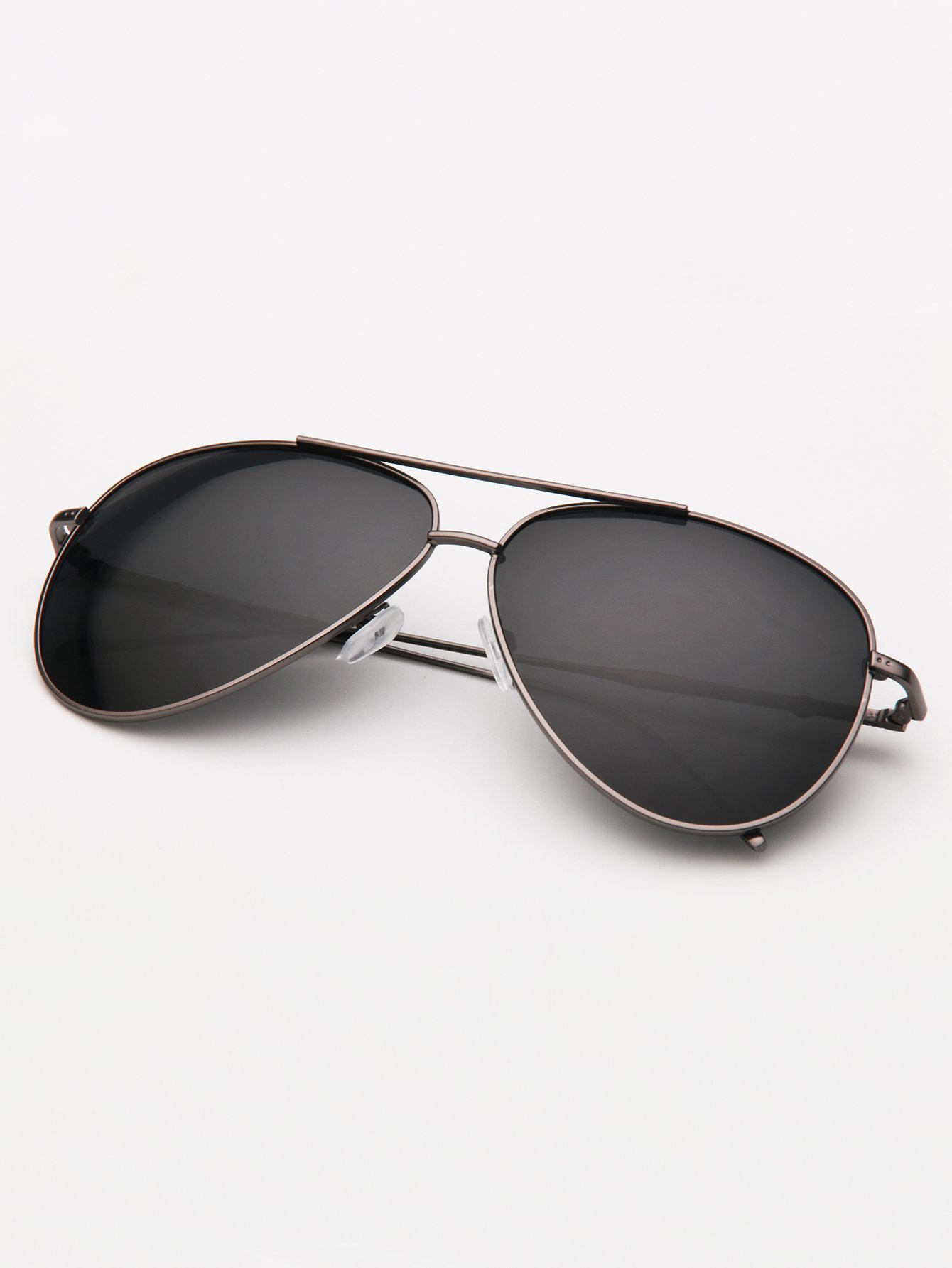 Men Double Bridge Aviator Sunglasses