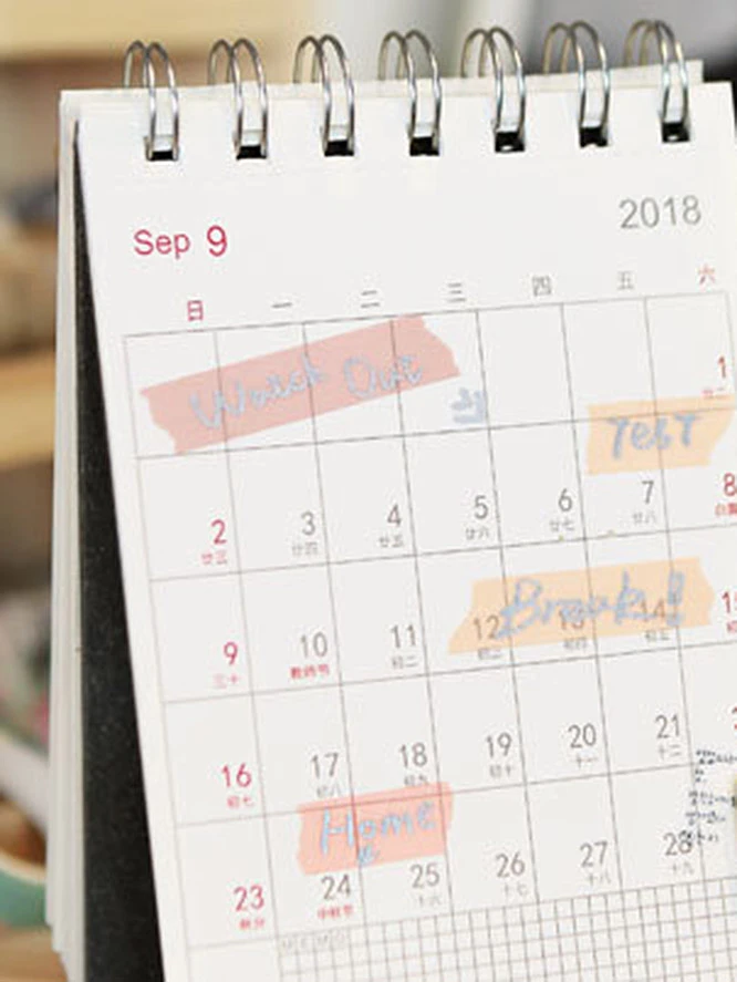 5入组/包月亮星星和紙膠帶套裝裝飾貼紙剪貼簿日記自粘遮蔽膠帶文具學校用品