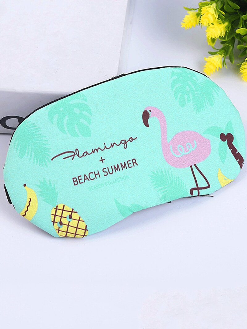

Flamingos & Letter Eye Mask