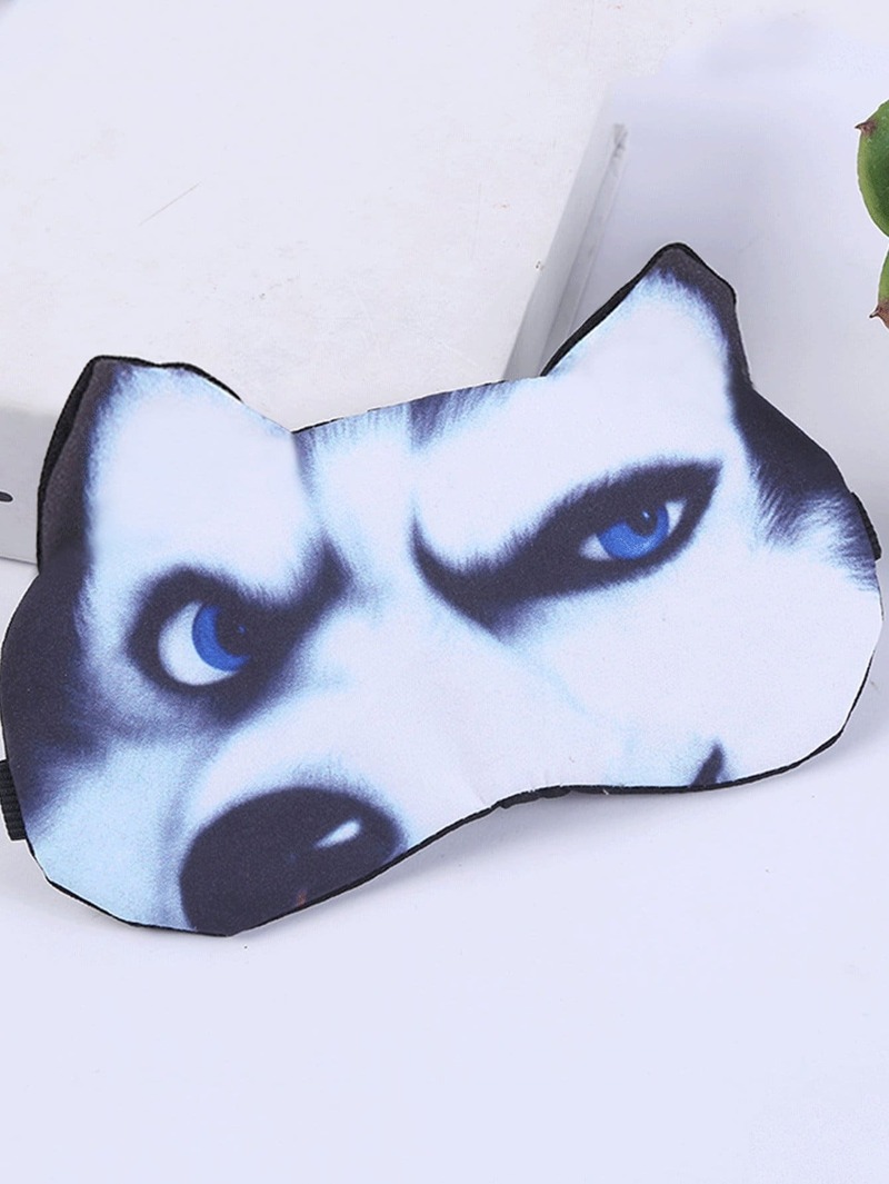 

Dog Pattern Eye Mask