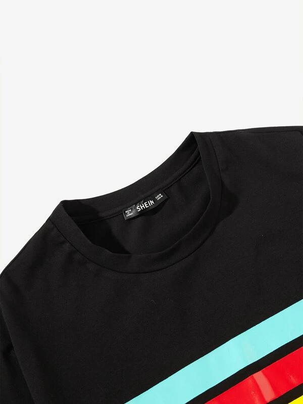 magliette colorate tinta unita