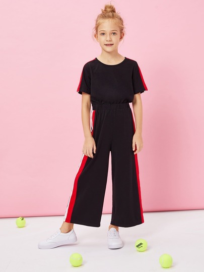 SHEIN Tuta a righe da bambina | SHEIN ITALIA