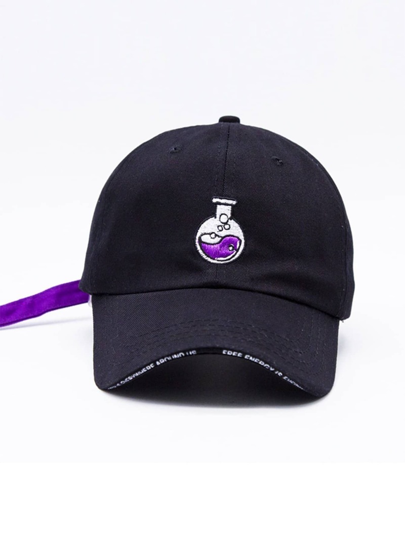 

Men Embroidery Baseball Cap, Black