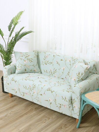 Flower Print Sofa Cover 1pcfor Women Romwe Flower Print Sofa Cover 1pc