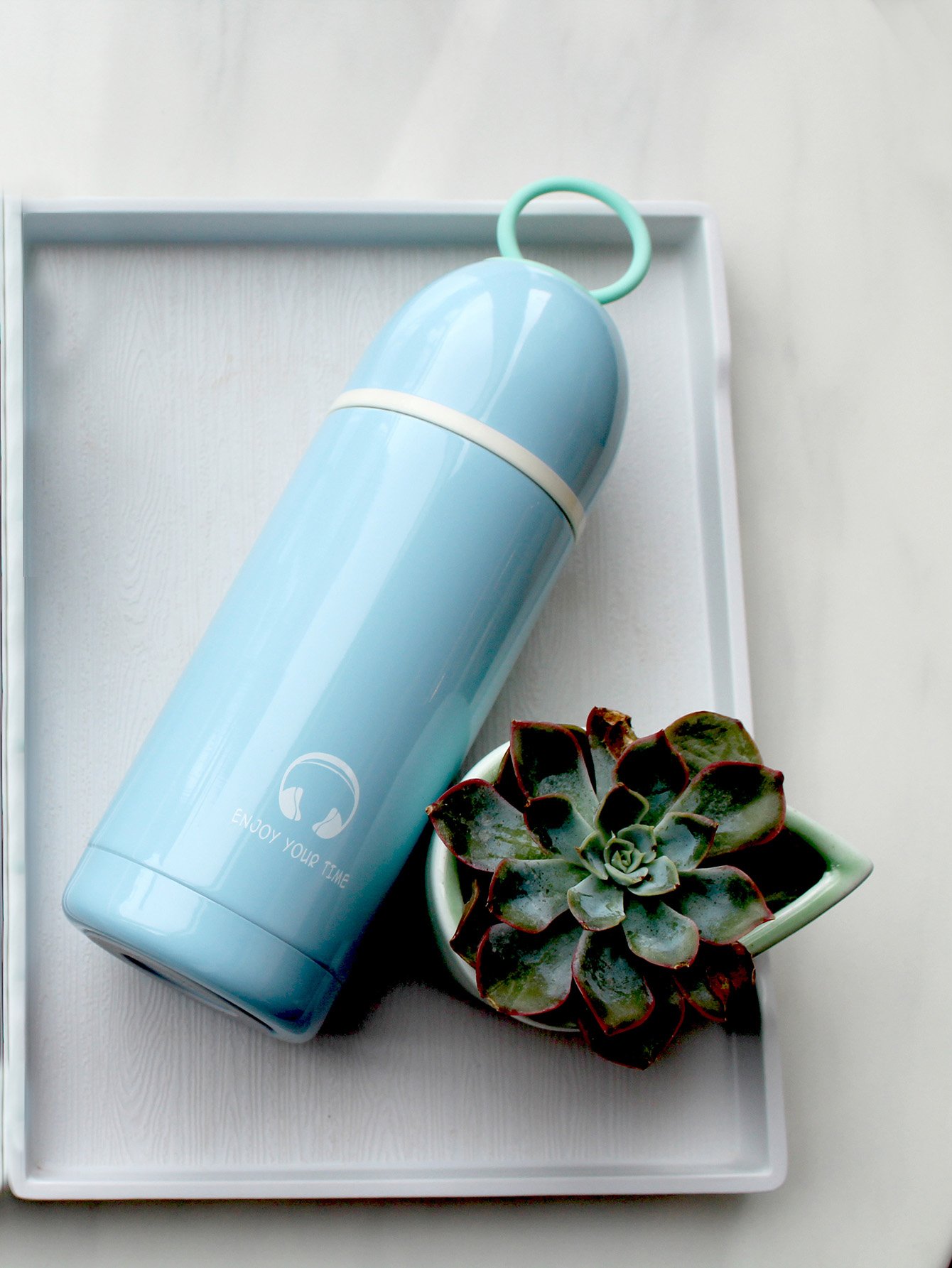 letter print thermos cup 320ml