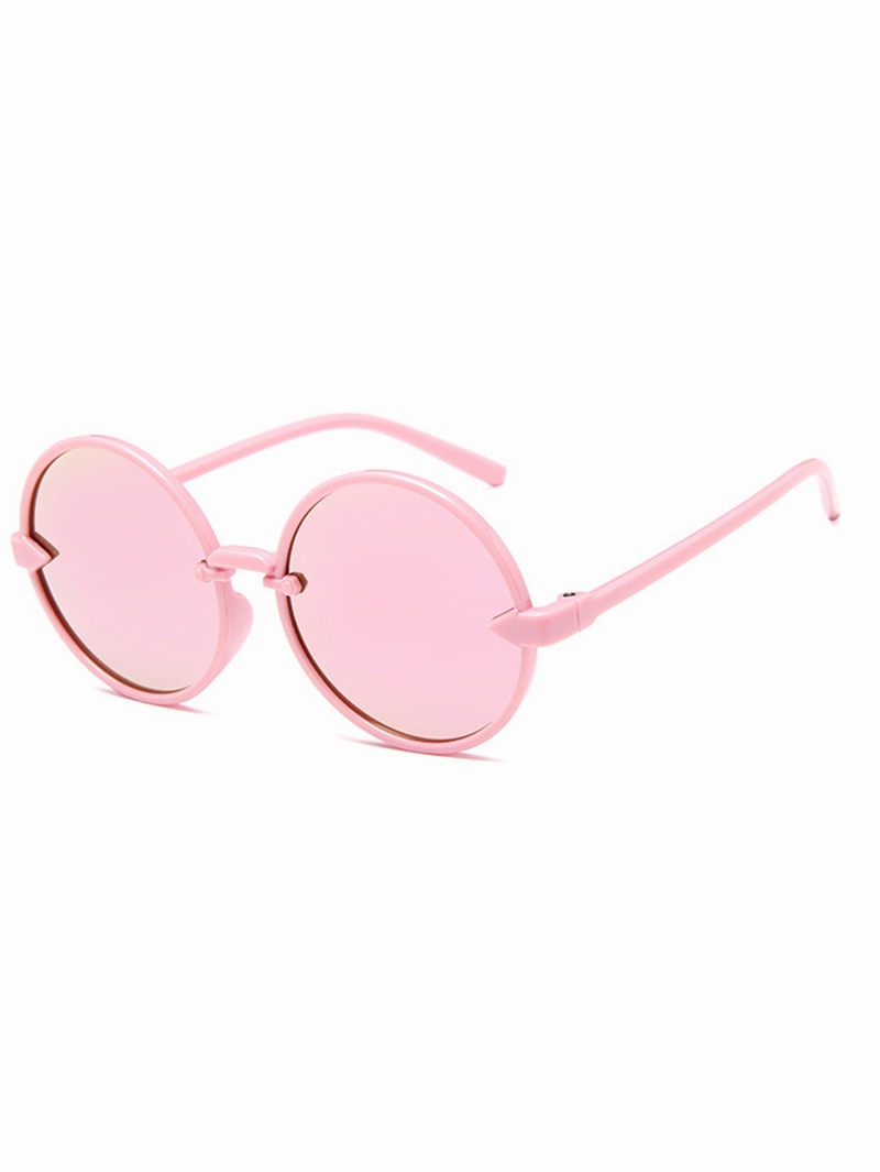 

Round Lens Sunglasses, Pink