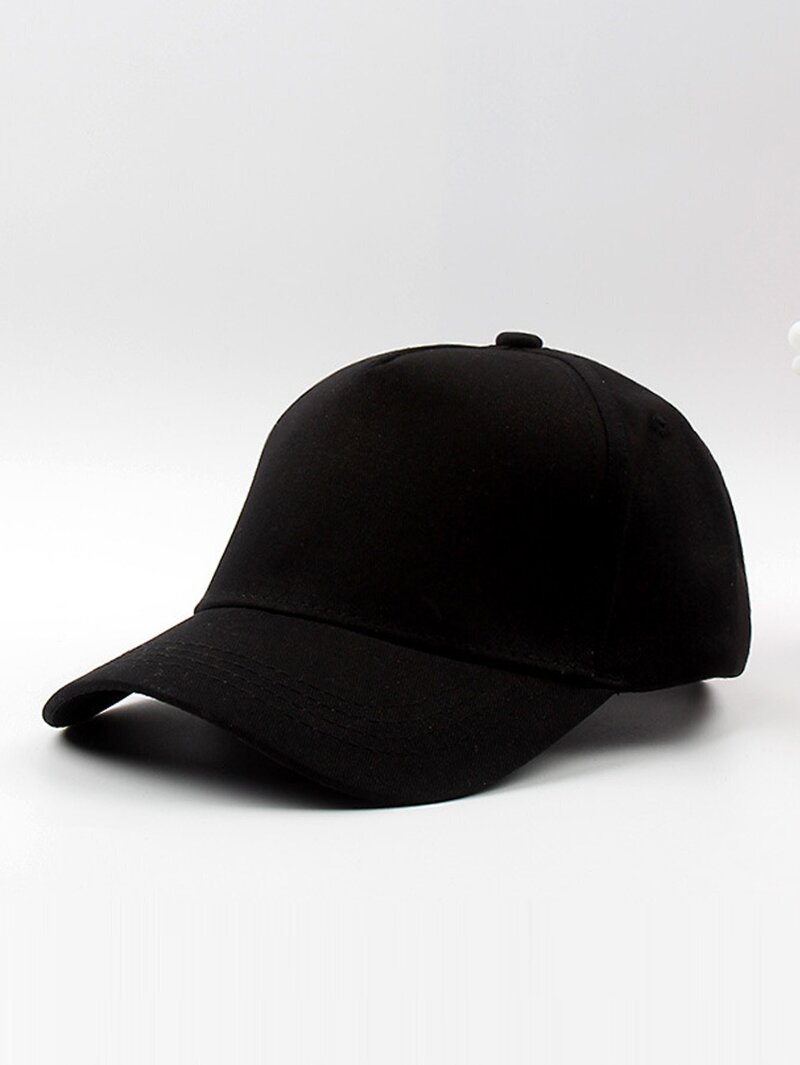 

Boys Plain Baseball Cap, Black