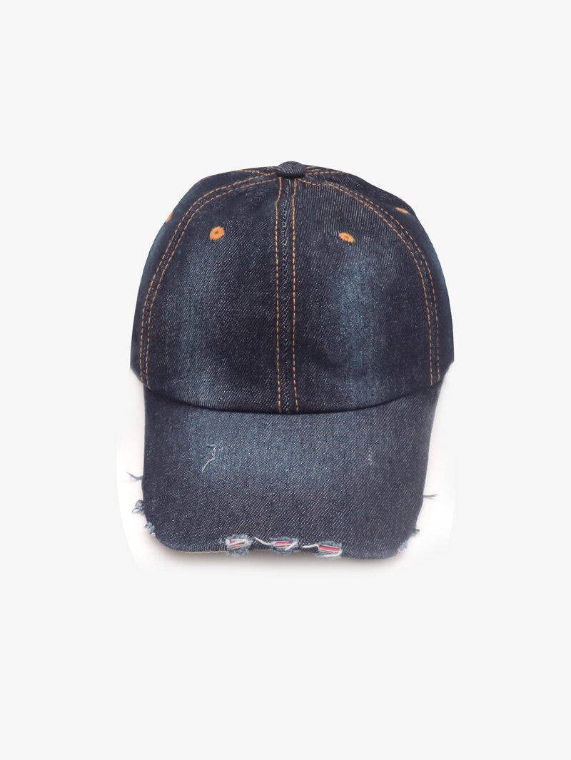 

Boys Denim Baseball Cap, Blue