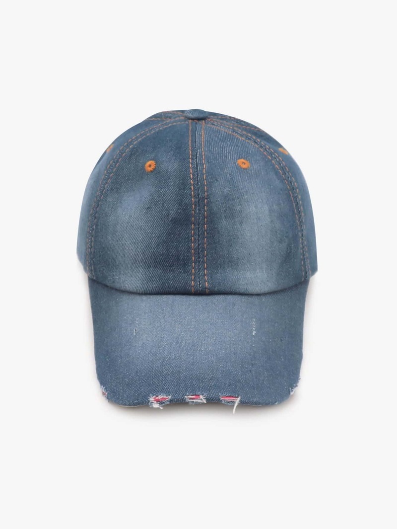 

Boys Denim Baseball Cap, Blue