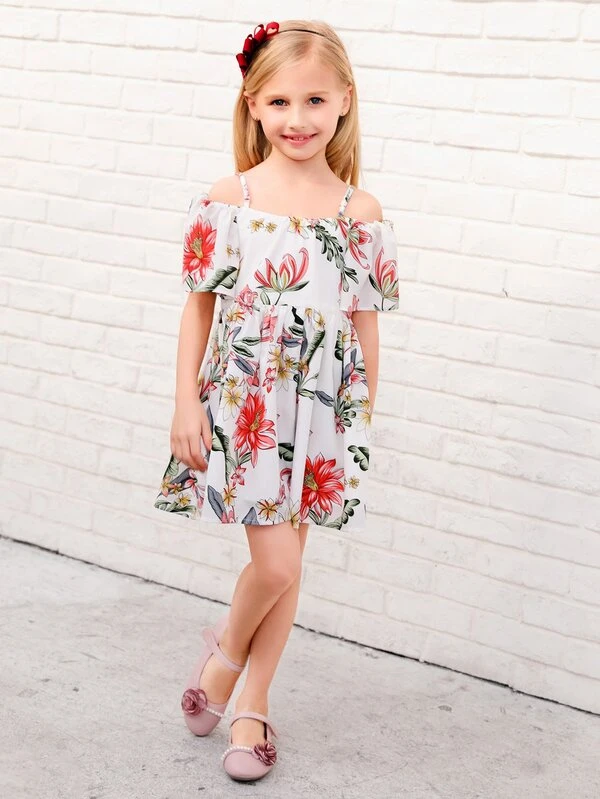 girl dresses floral print
