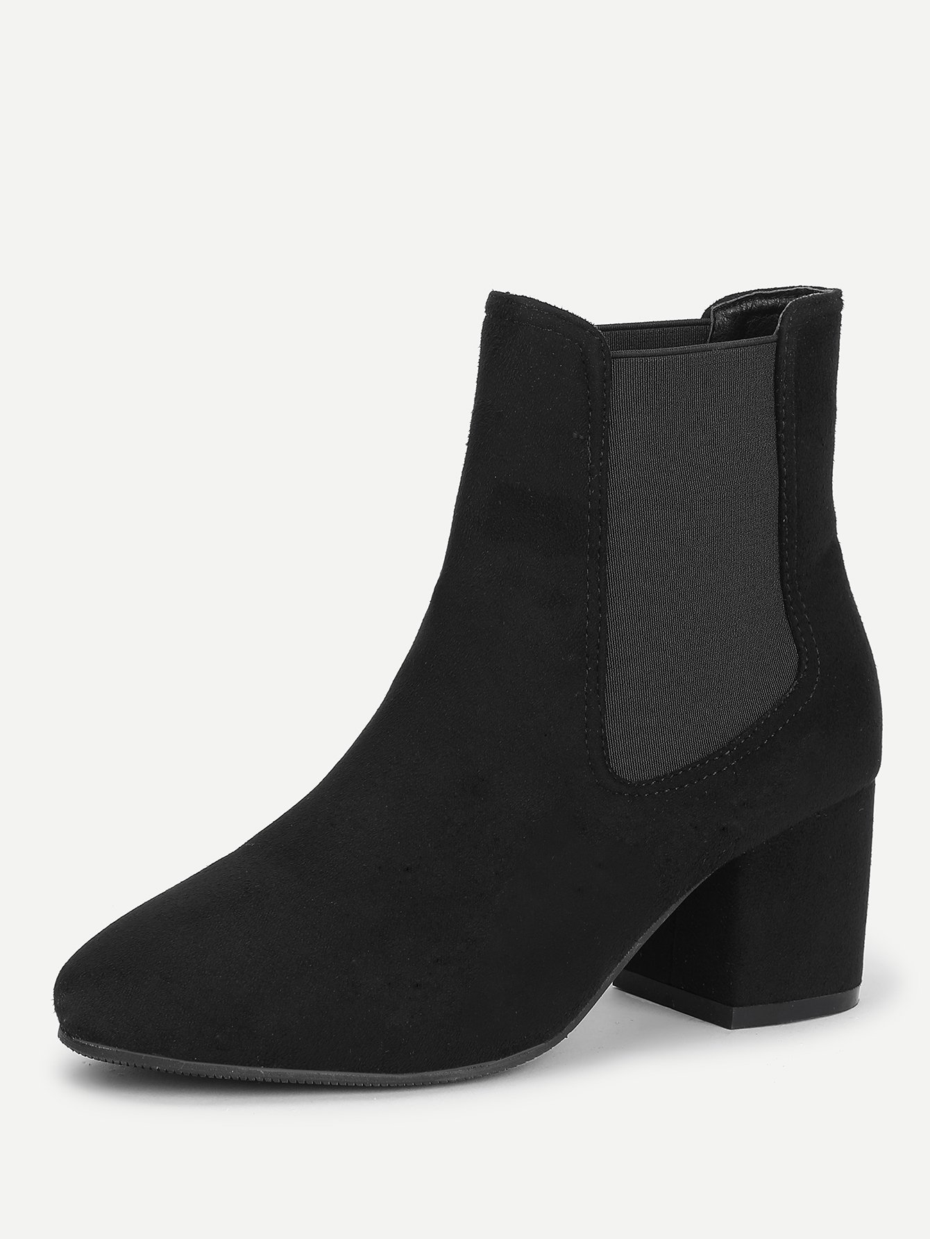 Botín plano elásticos laterales - Botines para mujer