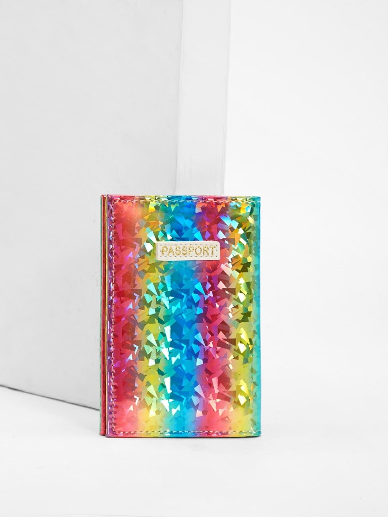 

Colorful Glitter Card Wallet, Multicolor