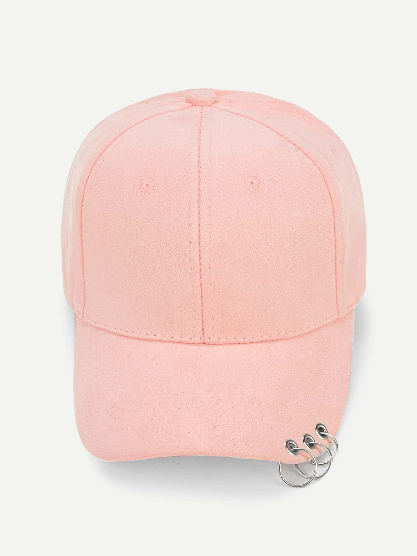 Ring Detail Baseball Cap