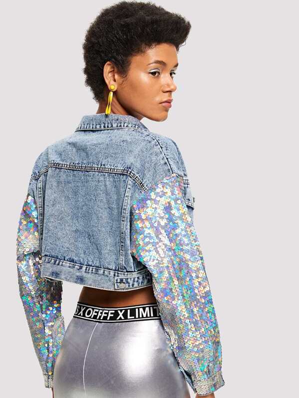 Shein sequin jacket Outlet
