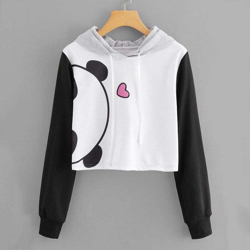 

Drawstring Hoodie Cartoon Graphic Sweatshirt, Multicolor