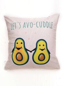 Avocado Print Pillowcase