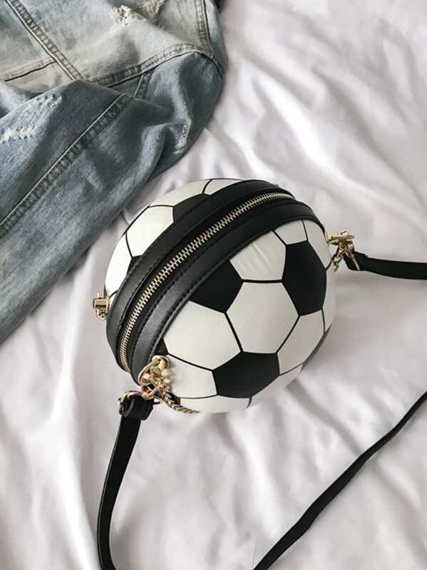football shaped bag