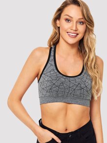 Racer Back Sports Bra