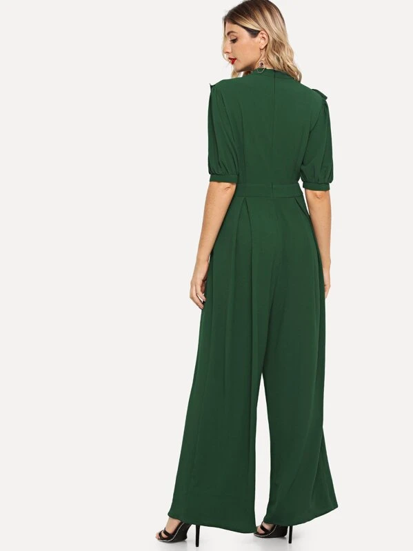 pleated jumpsuit uk