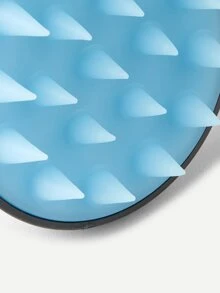 头发头皮按摩器洗发刷，柔软硅胶头皮刷头发刷，洗头头皮去角质刷，去头屑，头部刷，适用于男女浓密卷曲干湿发，包，收纳袋，收纳盒，发夹