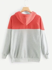 Çok renkli Torba büzme ipi Gündelik Ceketler - Çok renkli - Görünüm 2