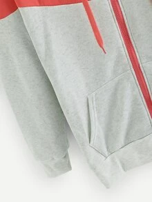 Çok renkli Torba büzme ipi Gündelik Ceketler - Çok renkli - Görünüm 3