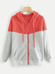 Çok renkli Torba büzme ipi Gündelik Ceketler - Çok renkli - Görünüm 1