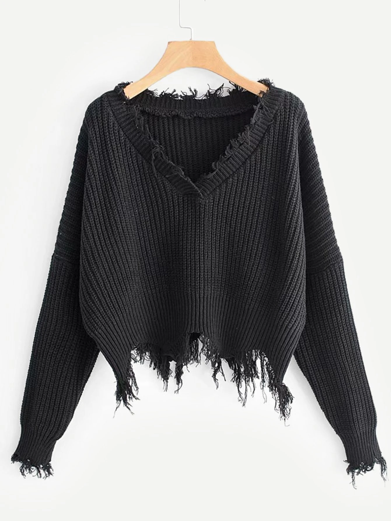 Frayed sweater Clearance