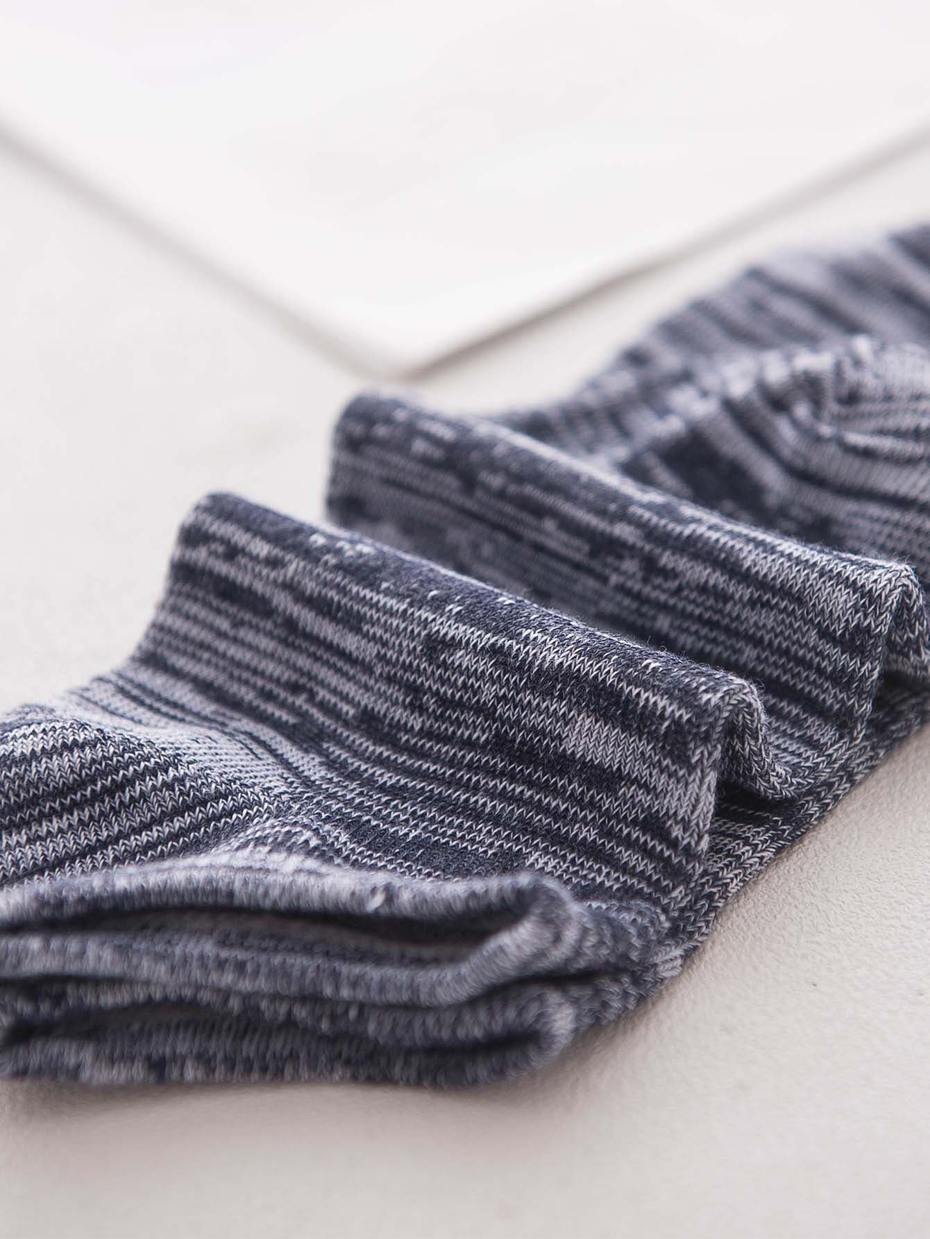 男士太空染料踝袜5对