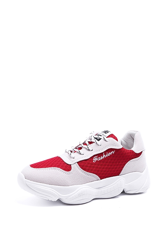 

Color Block Lace Up Trainers, Multicolor