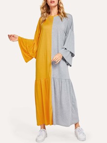 Colorblock Tee Dress