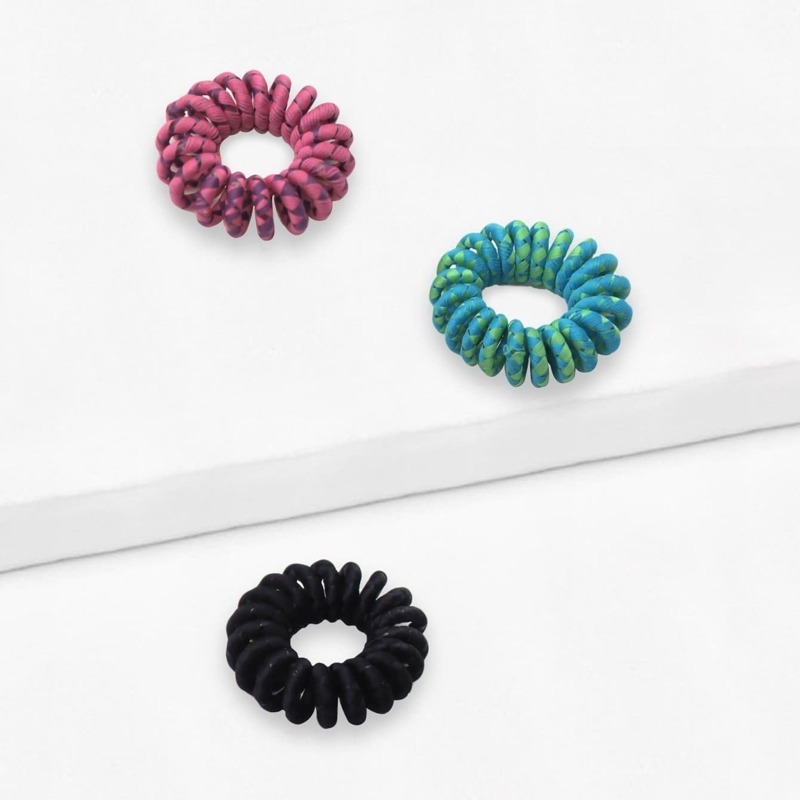 

Coil Hair Tie 3pcs, Multicolor