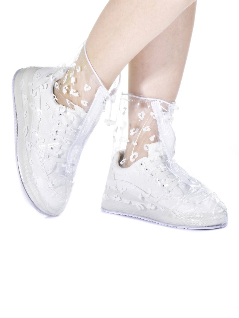 

Floral Print Waterproof Shoes Cover
