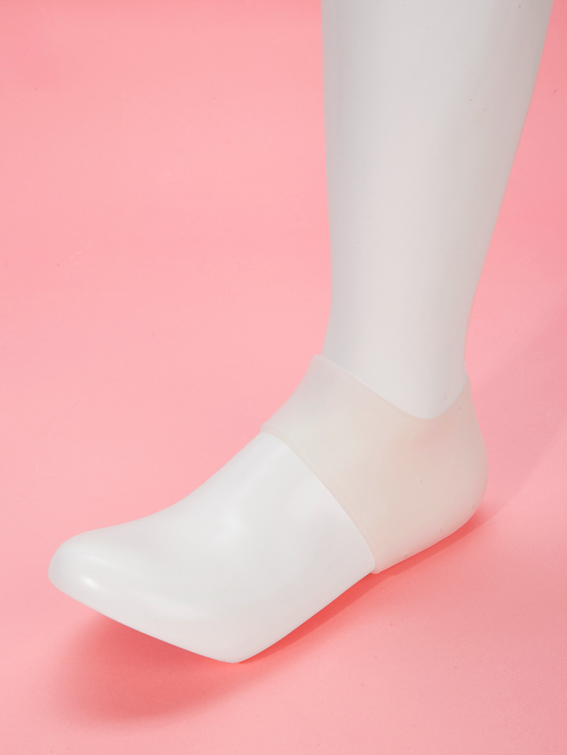 

Silicone Heel Crack Guard Pad, White
