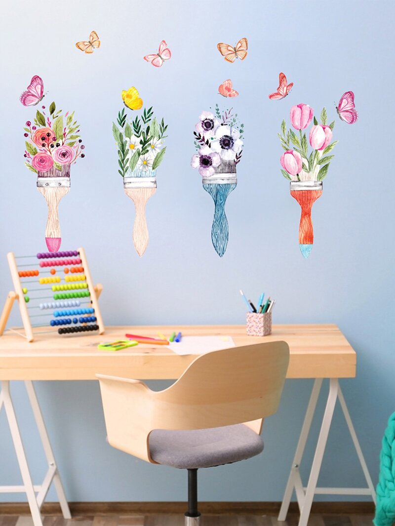 

Floral & Butterfly Wall Sticker