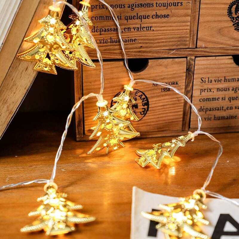 

3M Christmas Tree String Light 12V, Gold