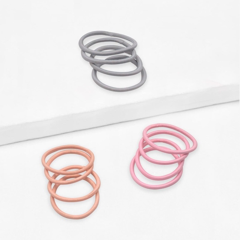 

Plain Hair Tie 12pcs, Multicolor