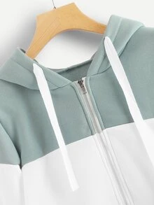 Áo nỉ Dây kéo Nhiều màu Casual - Nhiều màu - Xem 3