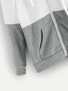 Áo nỉ Dây kéo Nhiều màu Casual - Nhiều màu - Xem 4