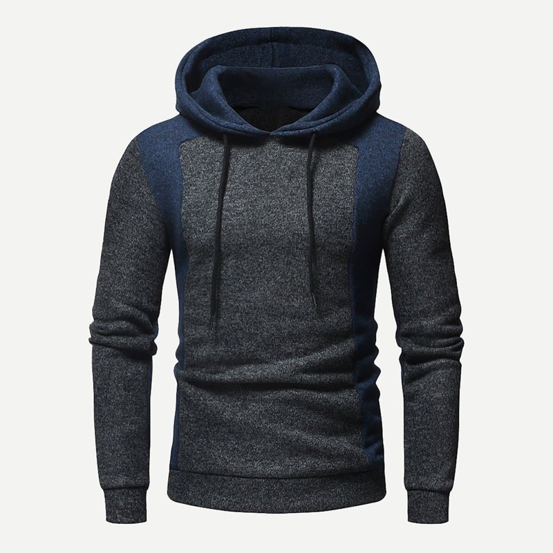 

Guys Color Block Hoodie, Multicolor