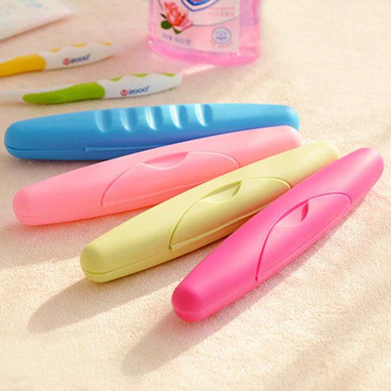 

Random Color Toothbrush Storage Box 1pc, Multicolor