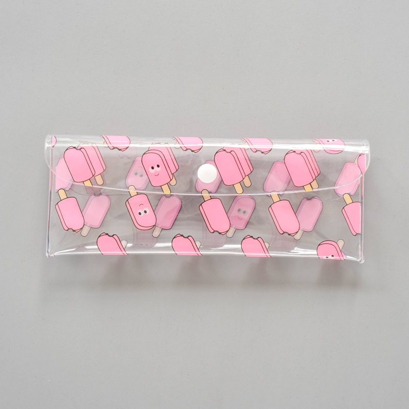 

Popsicle Print Clear Pencil Case
