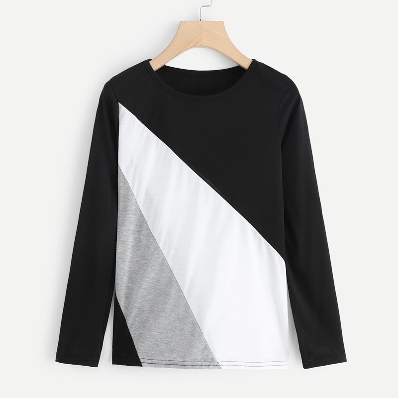 

Color Block Tee, Multicolor
