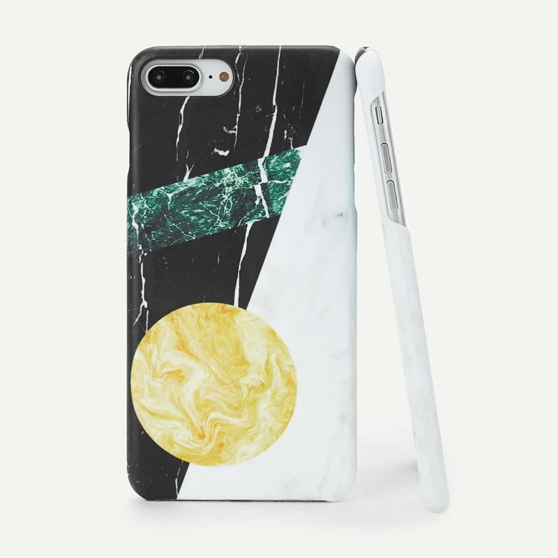 

Round Detail Color Block iPhone Case