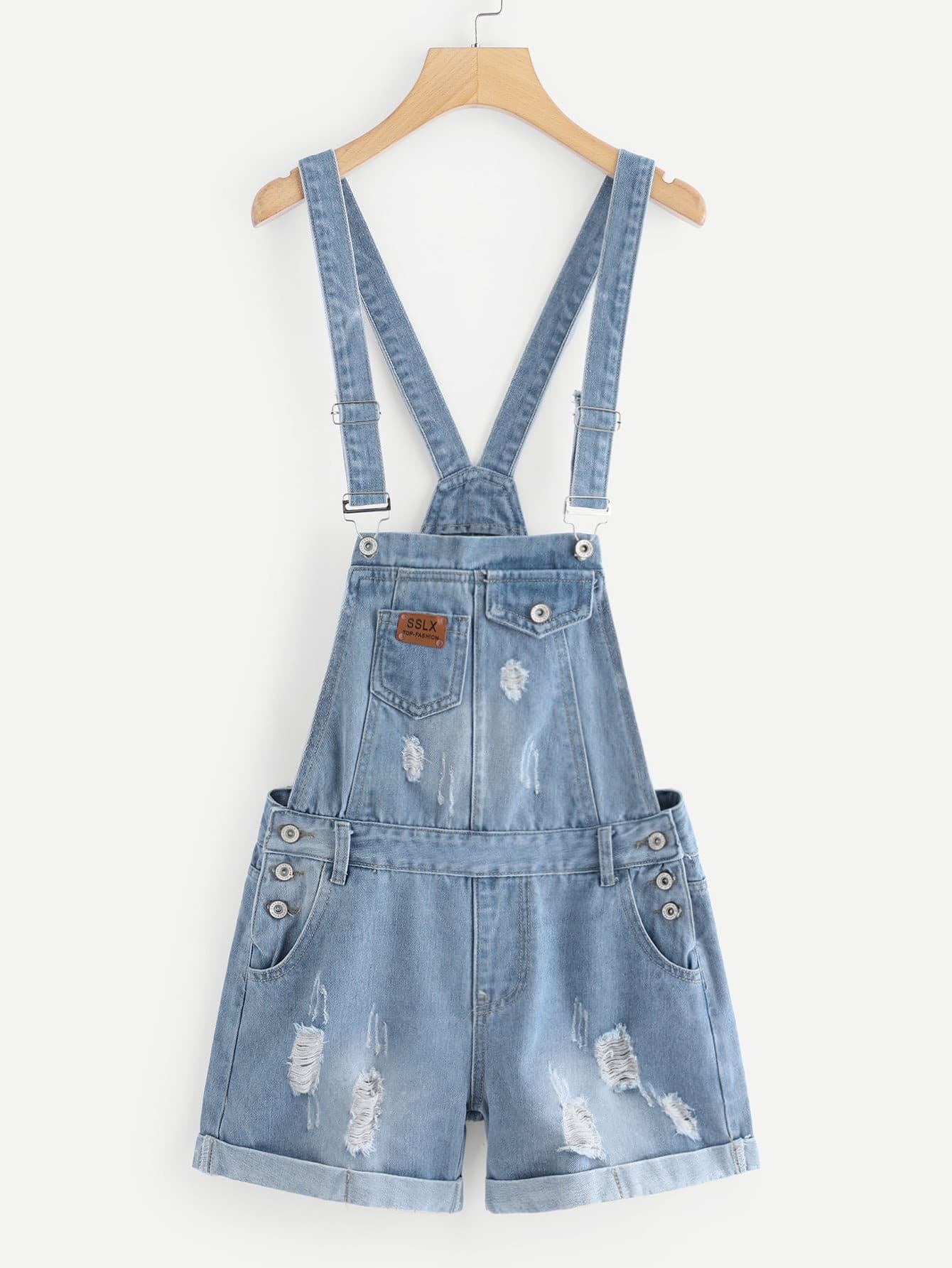 Mono vaquero roto | Mode de Mujer | SHEIN España